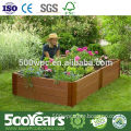 2015 hot selling with High Quality Recycled new materials WPC wood plastic composite flower bed 1000*600*400mm